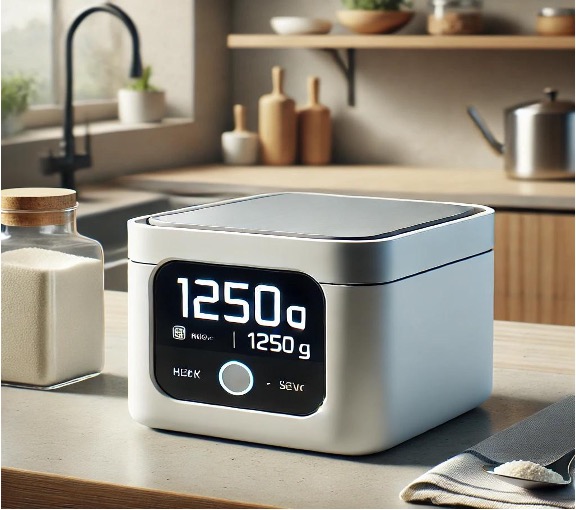 Kibox product on a kitchen counter